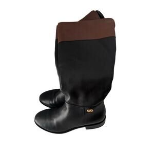 Cole Haan Women's Primrose Riding Zip Tall Leather Dress Boots